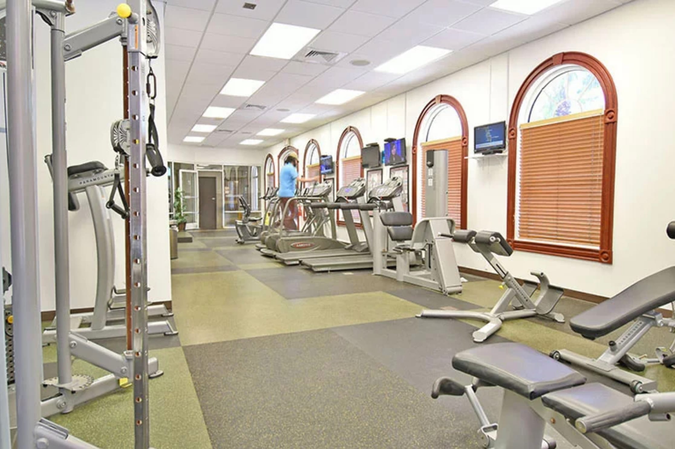 Fitness center at Regal Palms Resort in Davenport, Florida